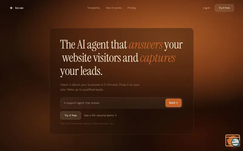 Screenshot of Kovae
