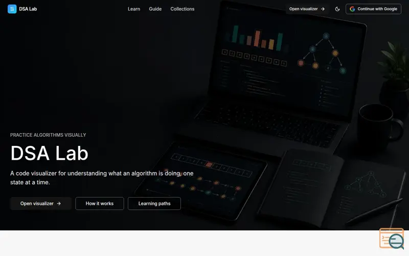 Screenshot of DSA Lab