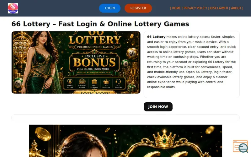Screenshot of Fast Login & Online Games