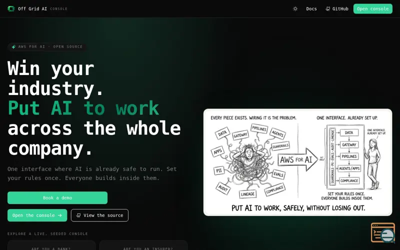 Screenshot of OGAC