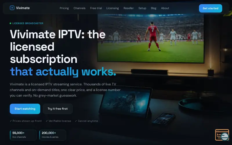 Screenshot of Vivimate