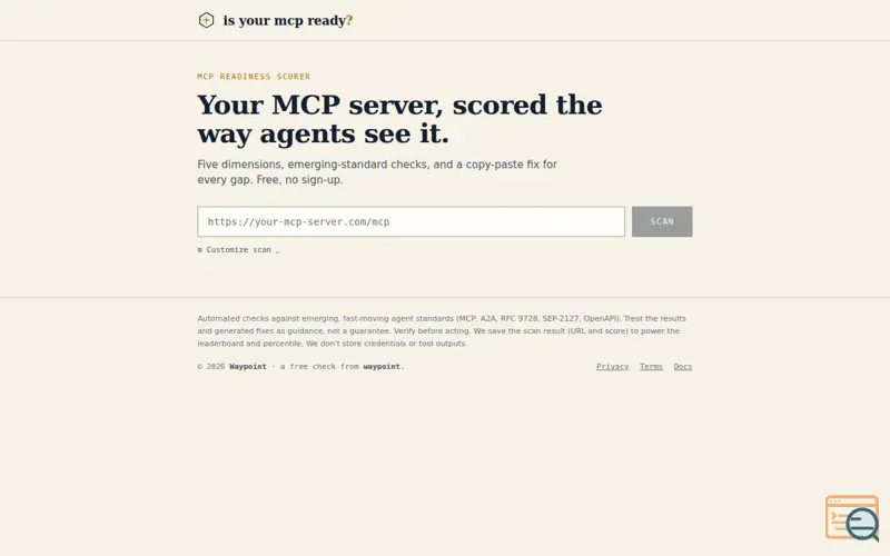 Screenshot of Is Your MCP Ready?