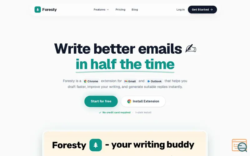 Screenshot of Foresty