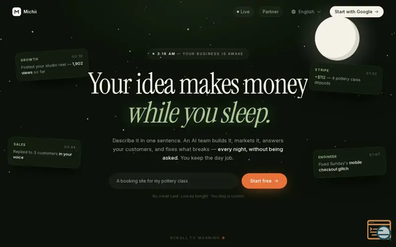 Screenshot of Michii