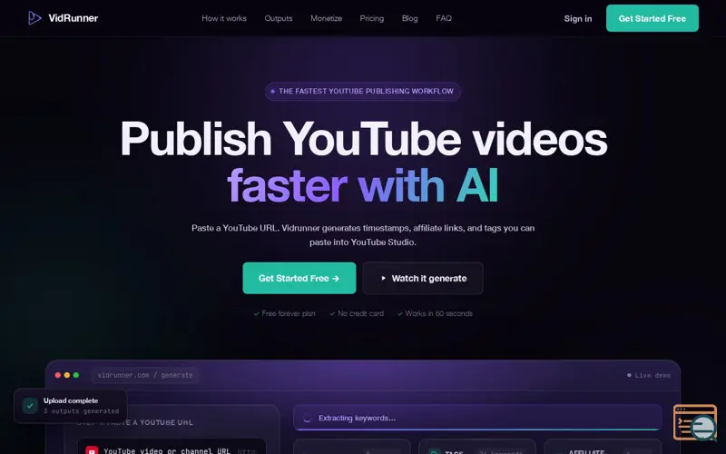 Screenshot of Vidrunner