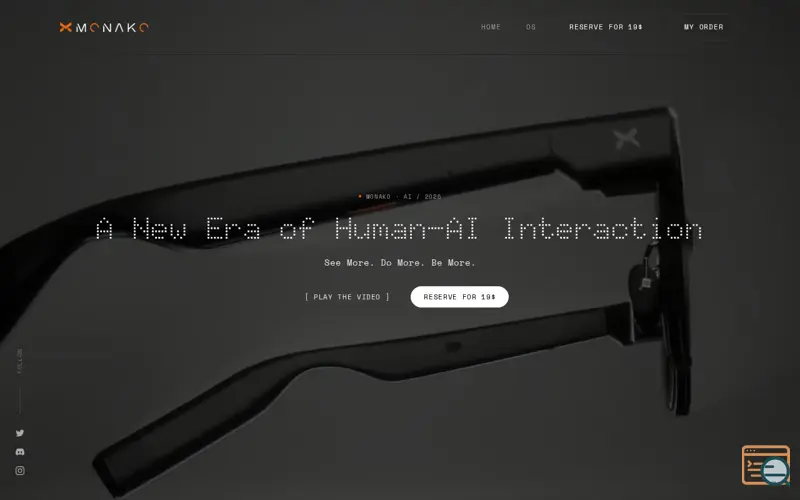 Screenshot of Monako Glass