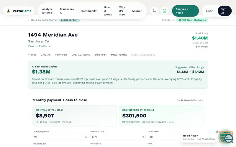Screenshot of Askvetta