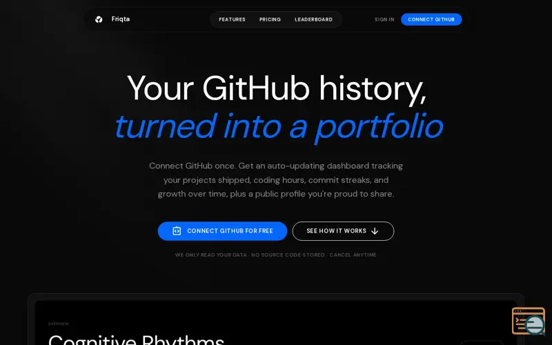 Screenshot of Friqta