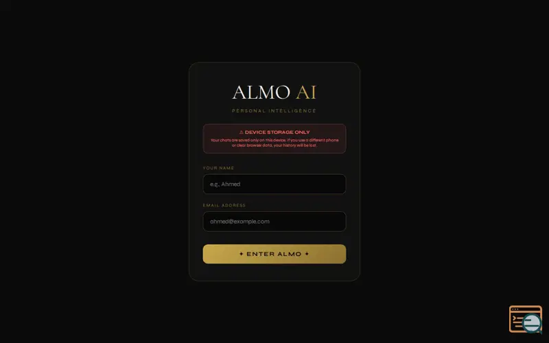 Screenshot of Almo AI