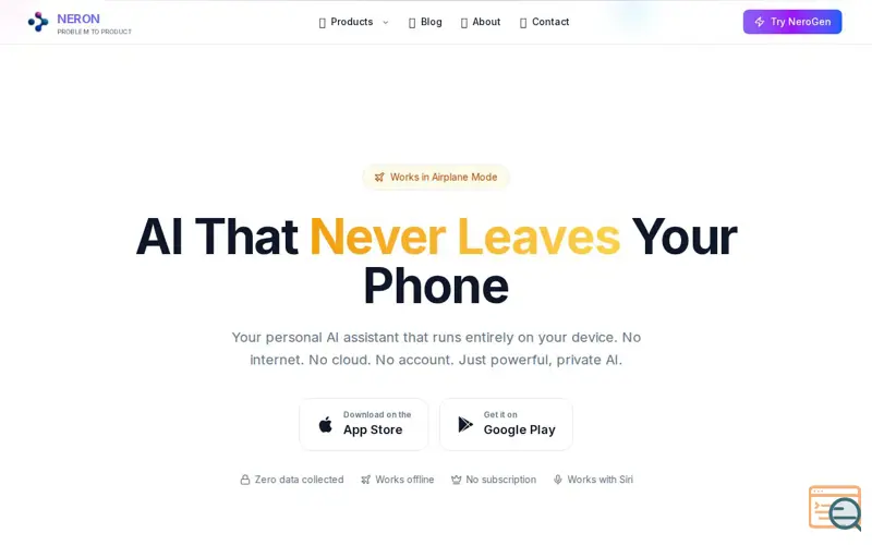 Screenshot of Cortis: Offline AI Assistant