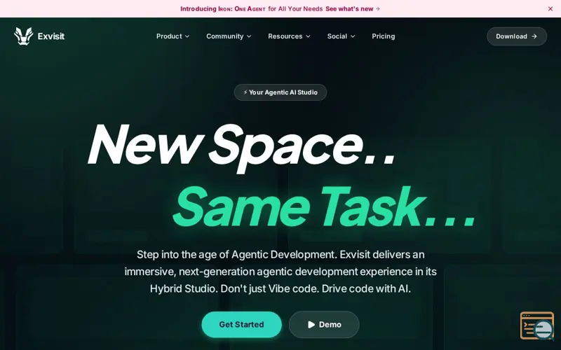 Screenshot of Exvisit
