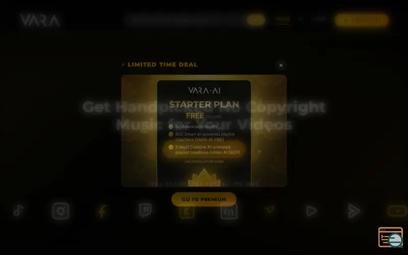 Screenshot of VARA