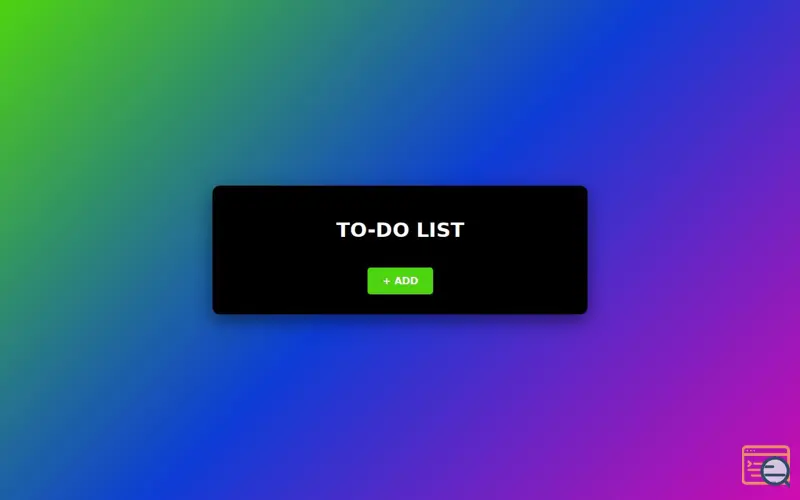 Screenshot of To-Do List