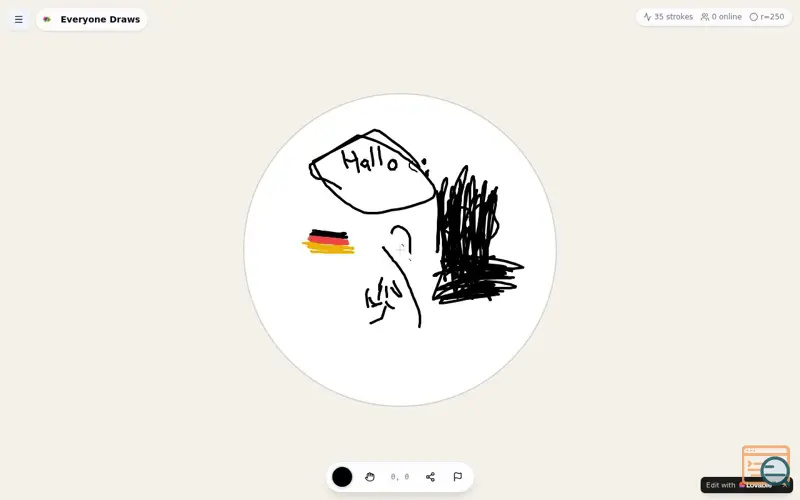 Screenshot of Everyone Draws