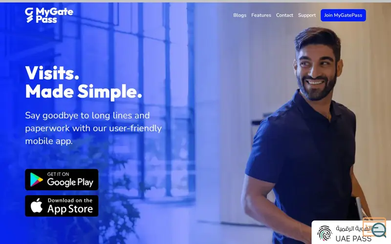 Screenshot of MyGatePass, a launch using Factors.ai