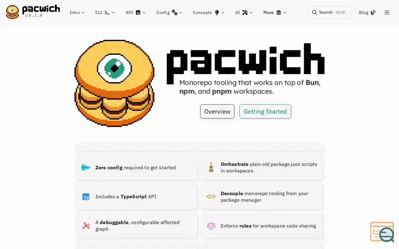 Screenshot of Pacwich