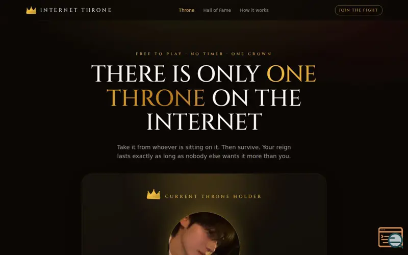 Screenshot of Throne — How Long Can You Survive?