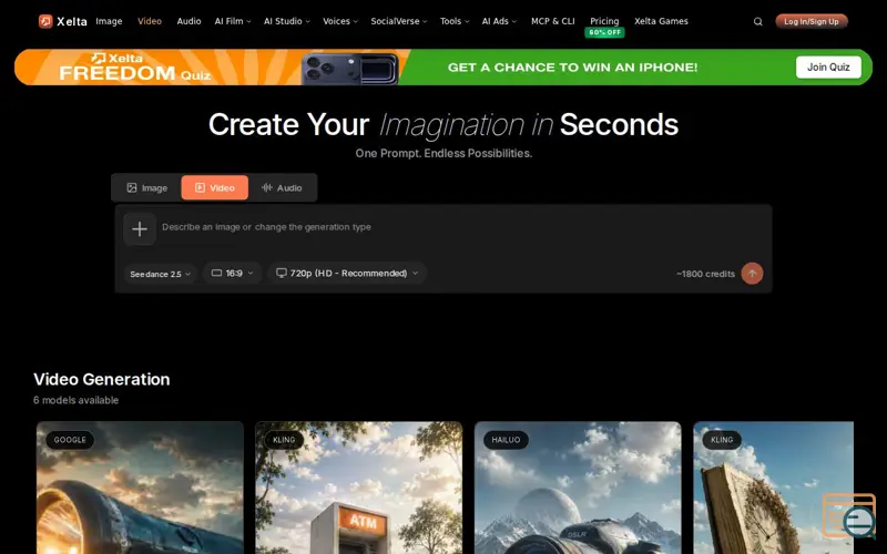 Screenshot of Xelta