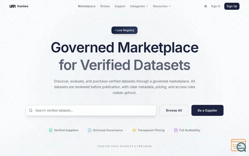 Screenshot of Kuinbee