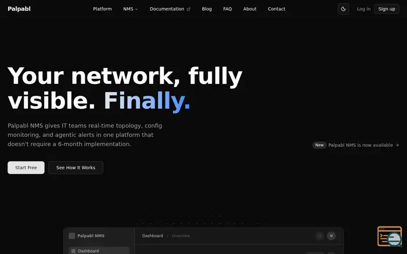Screenshot of Palpabl