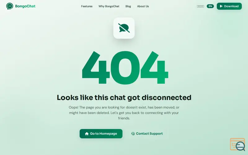 Screenshot of BongoChat
