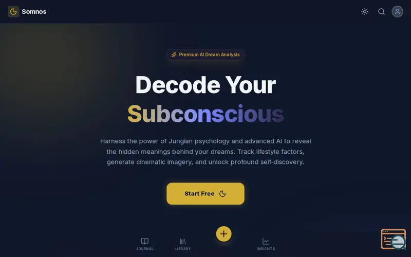 Screenshot of Somnos