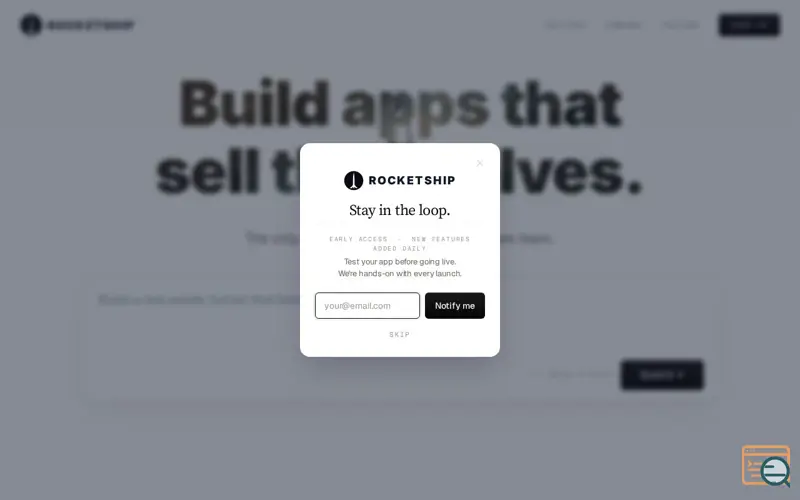 Screenshot of Deployrocketship