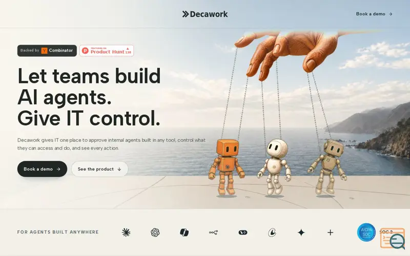 Screenshot of Decawork