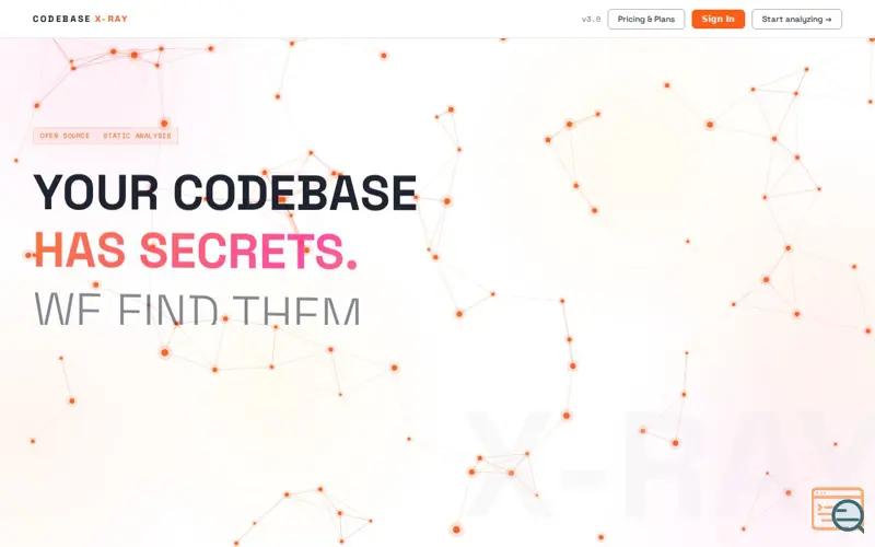 Screenshot of CodeBase X