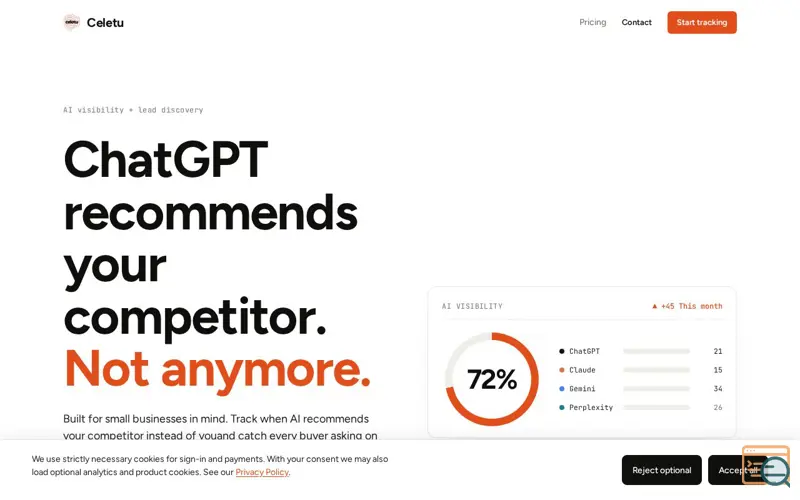 Screenshot of Celetu 