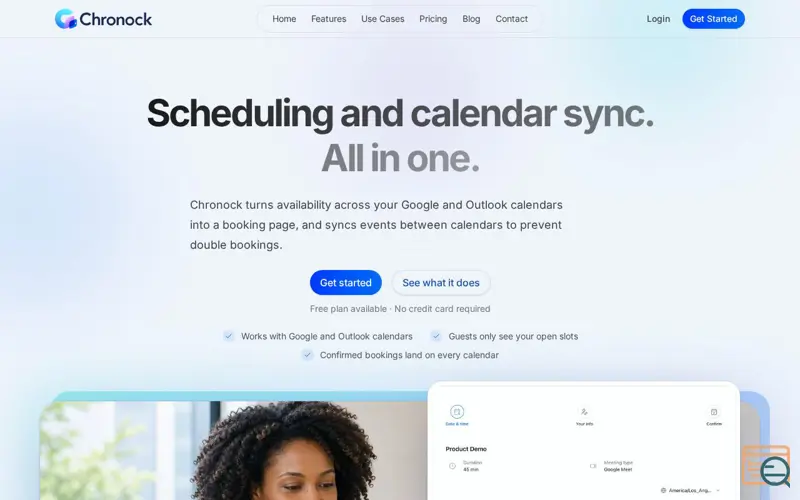 Screenshot of Chronock