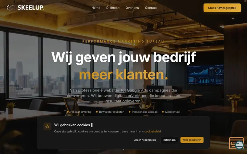 Screenshot of SKEELUP