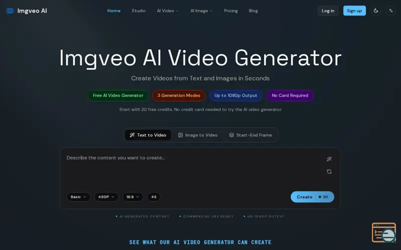 Screenshot of Imgveo