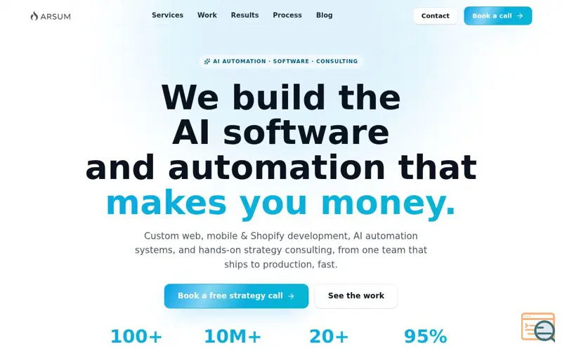 Screenshot of Arsum