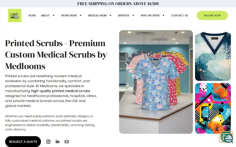 Screenshot of Medlooms