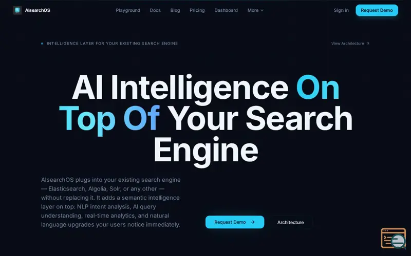 Screenshot of AISearchOS