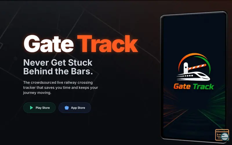 Screenshot of Gate Track: Live Railway Gate Status