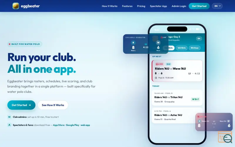 Screenshot of Eggbeater