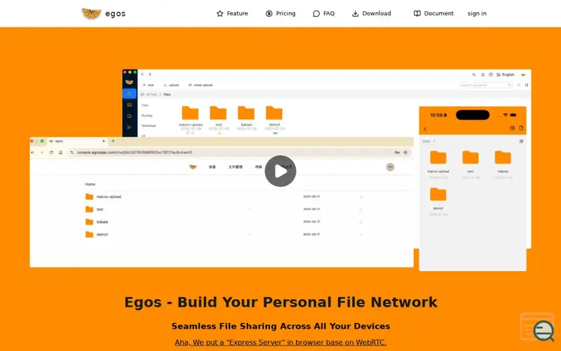 Screenshot of Egos