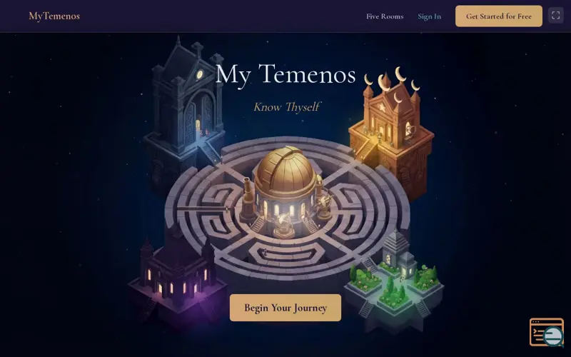 Screenshot of MyTemenos