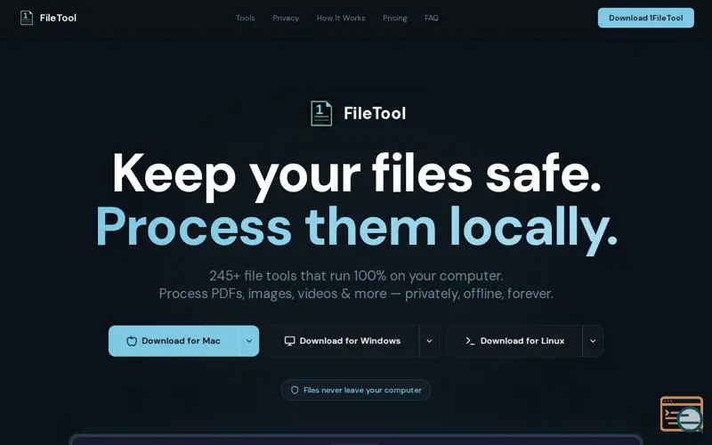 Screenshot of 1FileTool