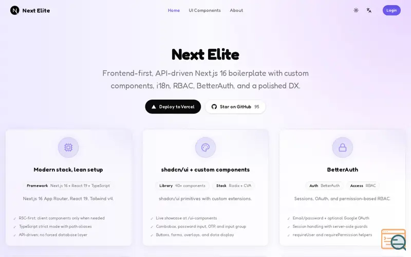 Screenshot of Next Elite