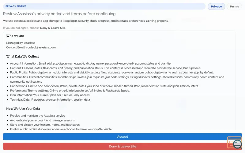 Screenshot of asasiasa.com