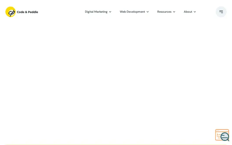 Screenshot of Code & Peddle