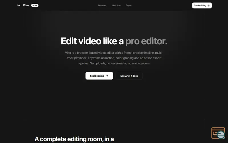 Screenshot of Viko