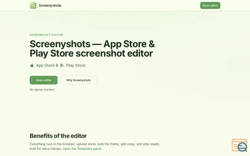 Screenshot of Screenyshots