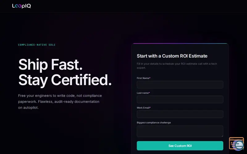 Screenshot of LoopIQ
