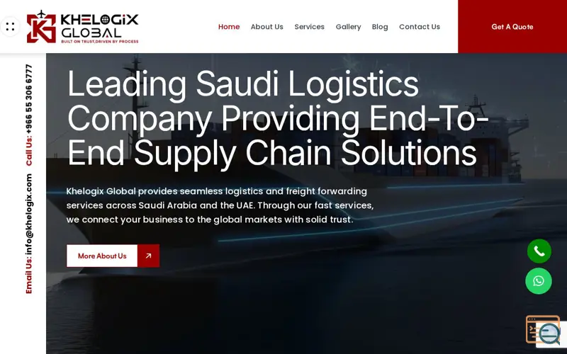 Screenshot of Khelogix Global