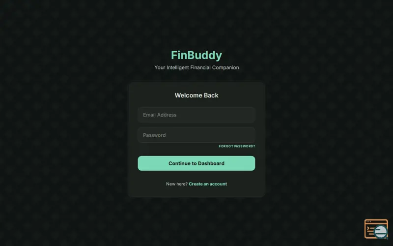 Screenshot of FinBuddy