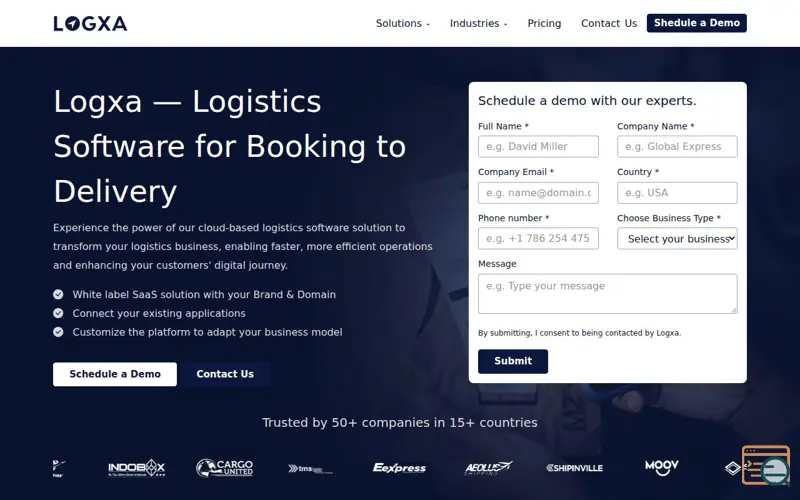Screenshot of Logxa